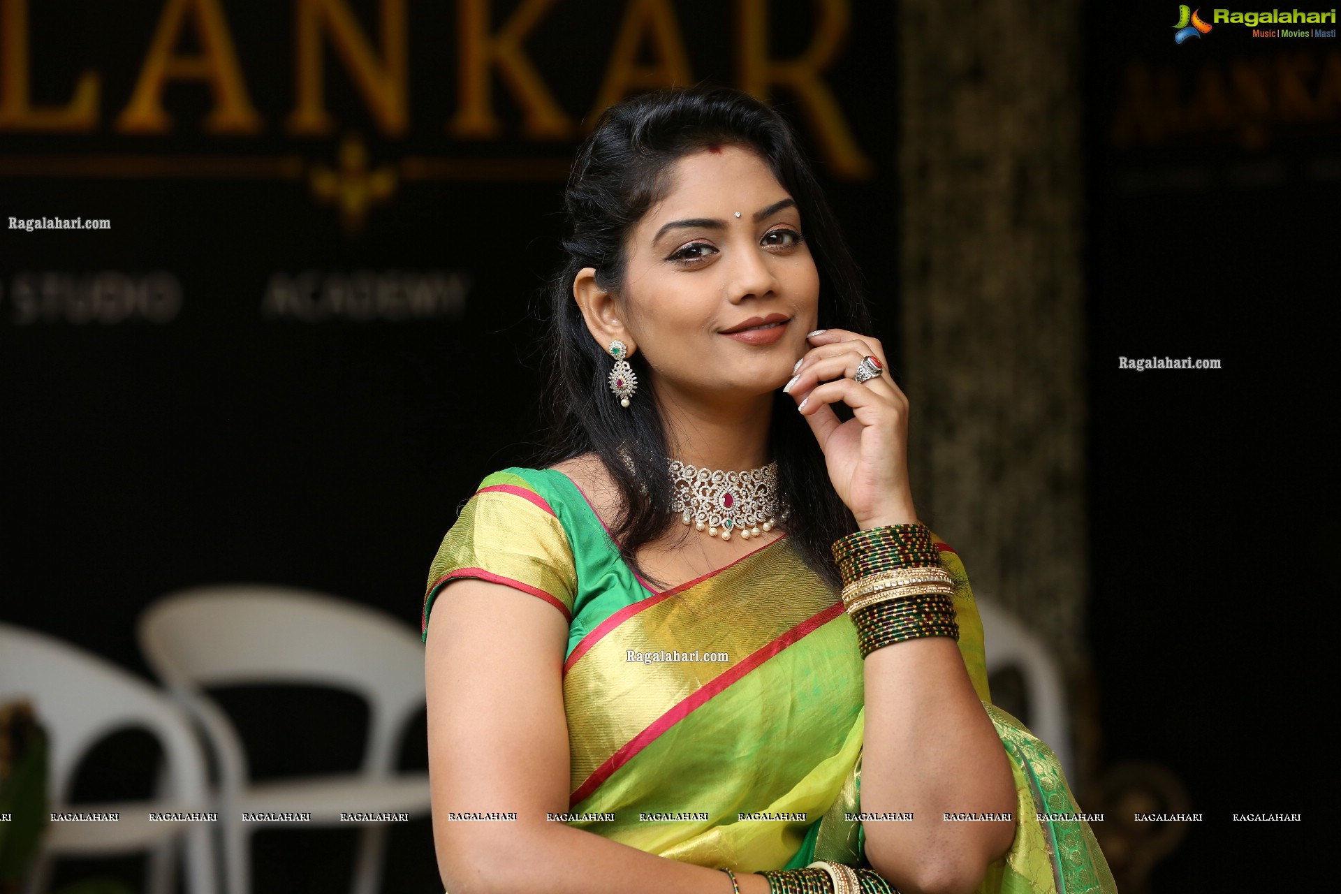 Karuunaa Bhushan at Alankar Makeup Studio & Academy Opening - HD Gallery