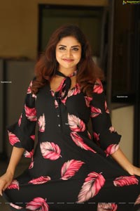 Karunya Chowdary at 3 Monkeys Pre-Release Event