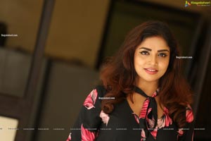 Karunya Chowdary at 3 Monkeys Pre-Release Event