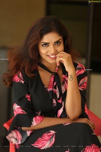 Karunya Chowdary at 3 Monkeys Pre-Release Event