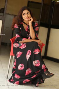 Karunya Chowdary at 3 Monkeys Pre-Release Event