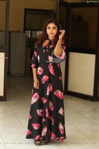 Karunya Chowdary at 3 Monkeys Pre-Release Event