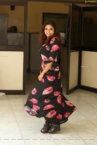 Karunya Chowdary at 3 Monkeys Pre-Release Event