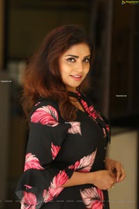 Karunya Chowdary at 3 Monkeys Pre-Release Event