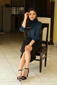 Kriti Garg at Rahu Movie Interview