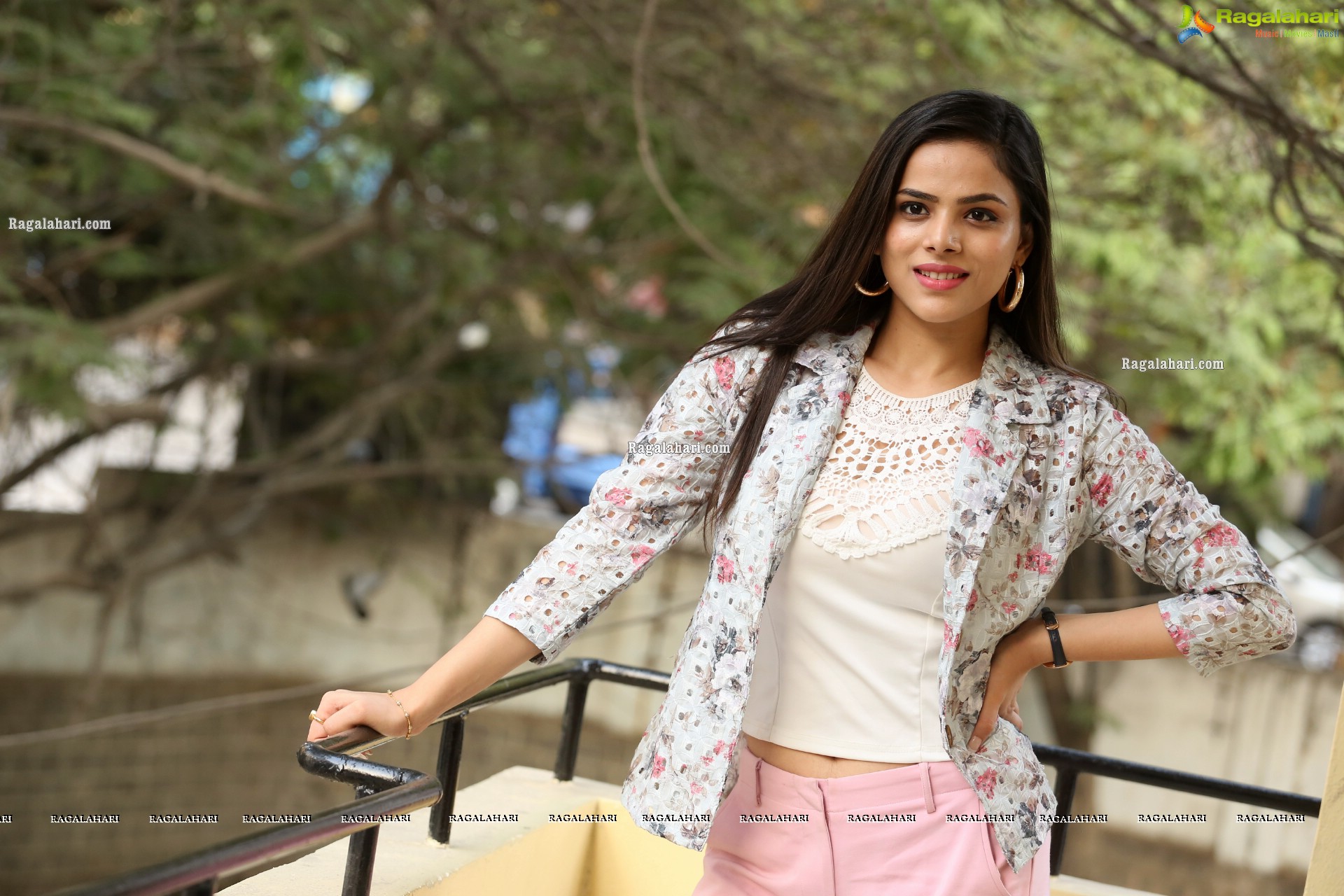 Kriti Garg at Raahu Movie Success Meet HD Gallery, Images