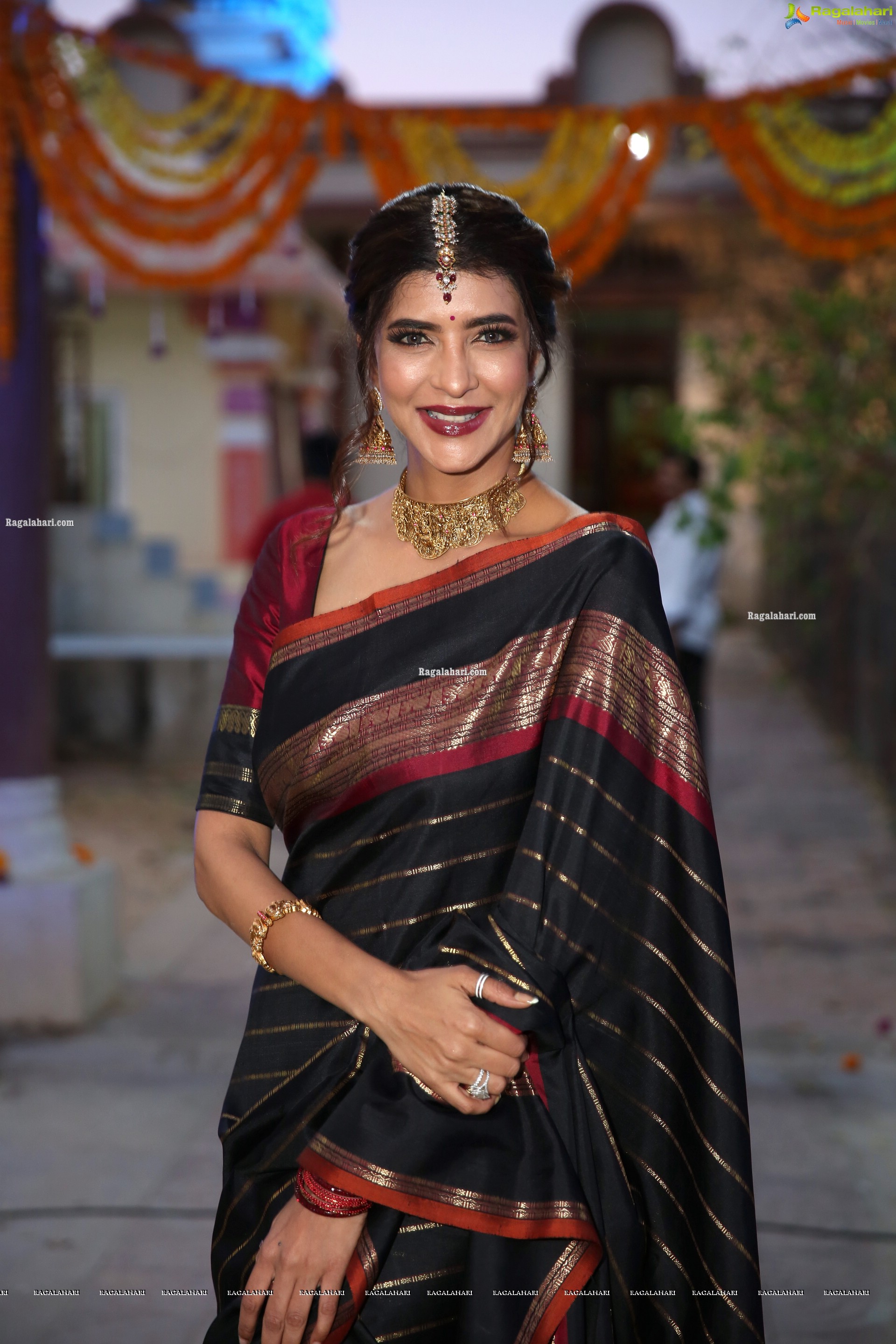 Manchu Lakshmi @ Gudi Sambaralu at Dharampuri Kshetram - HD Gallery