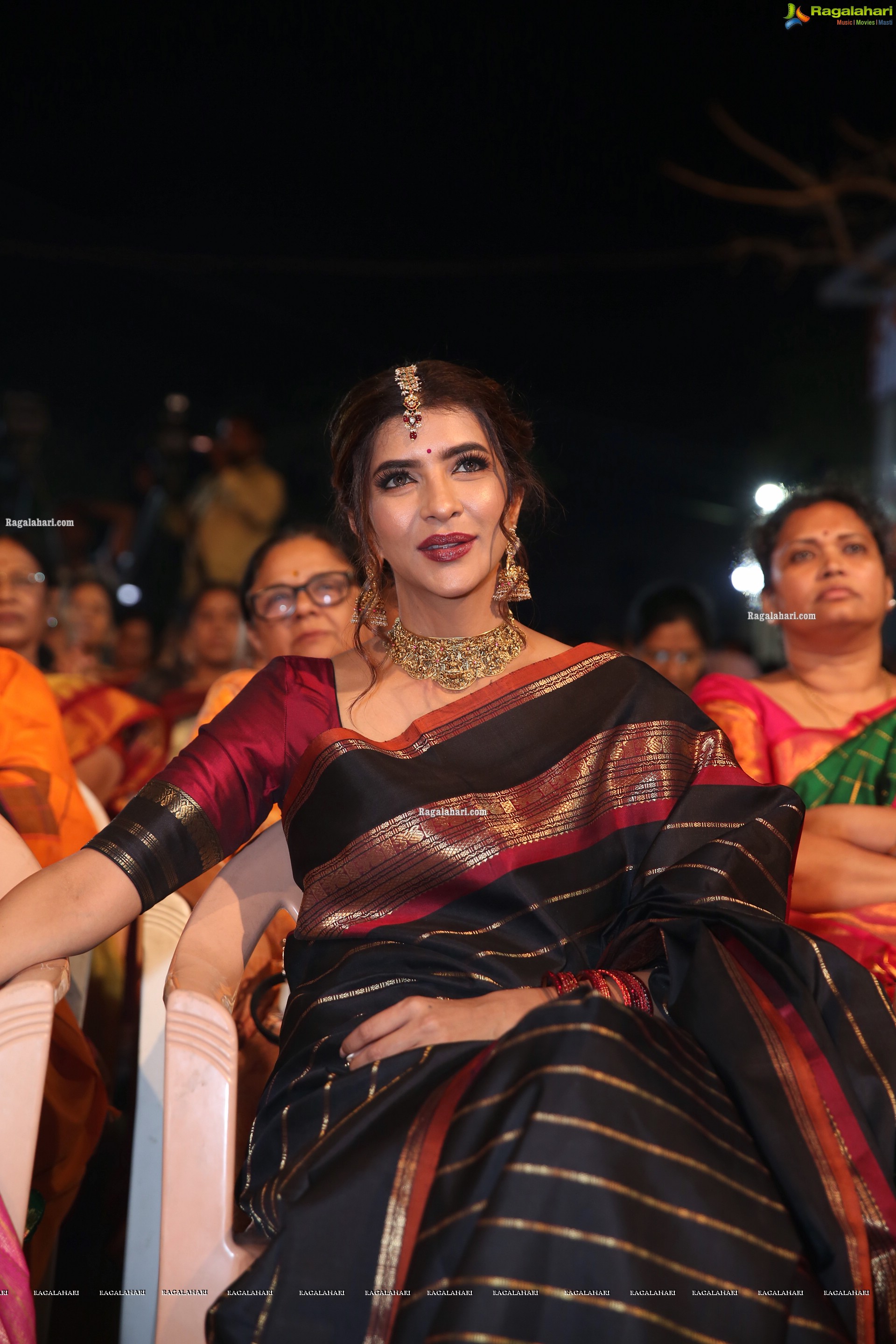 Manchu Lakshmi @ Gudi Sambaralu at Dharampuri Kshetram - HD Gallery