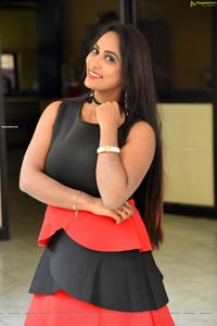 Meghana Chowdary at Hello Madam First Look Launch