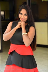 Meghana Chowdary at Hello Madam First Look Launch