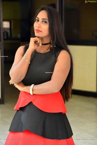 Meghana Chowdary at Hello Madam First Look Launch