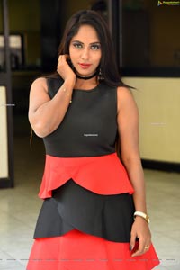 Meghana Chowdary at Hello Madam First Look Launch