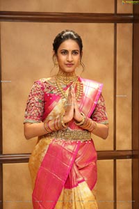 Niharika Konidela at Manepally Jewellers Silverware Section