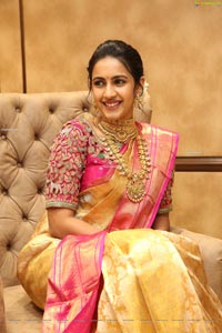 Niharika Konidela at Manepally Jewellers Silverware Section