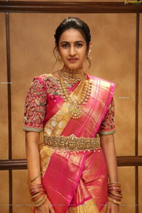 Niharika Konidela at Manepally Jewellers Silverware Section