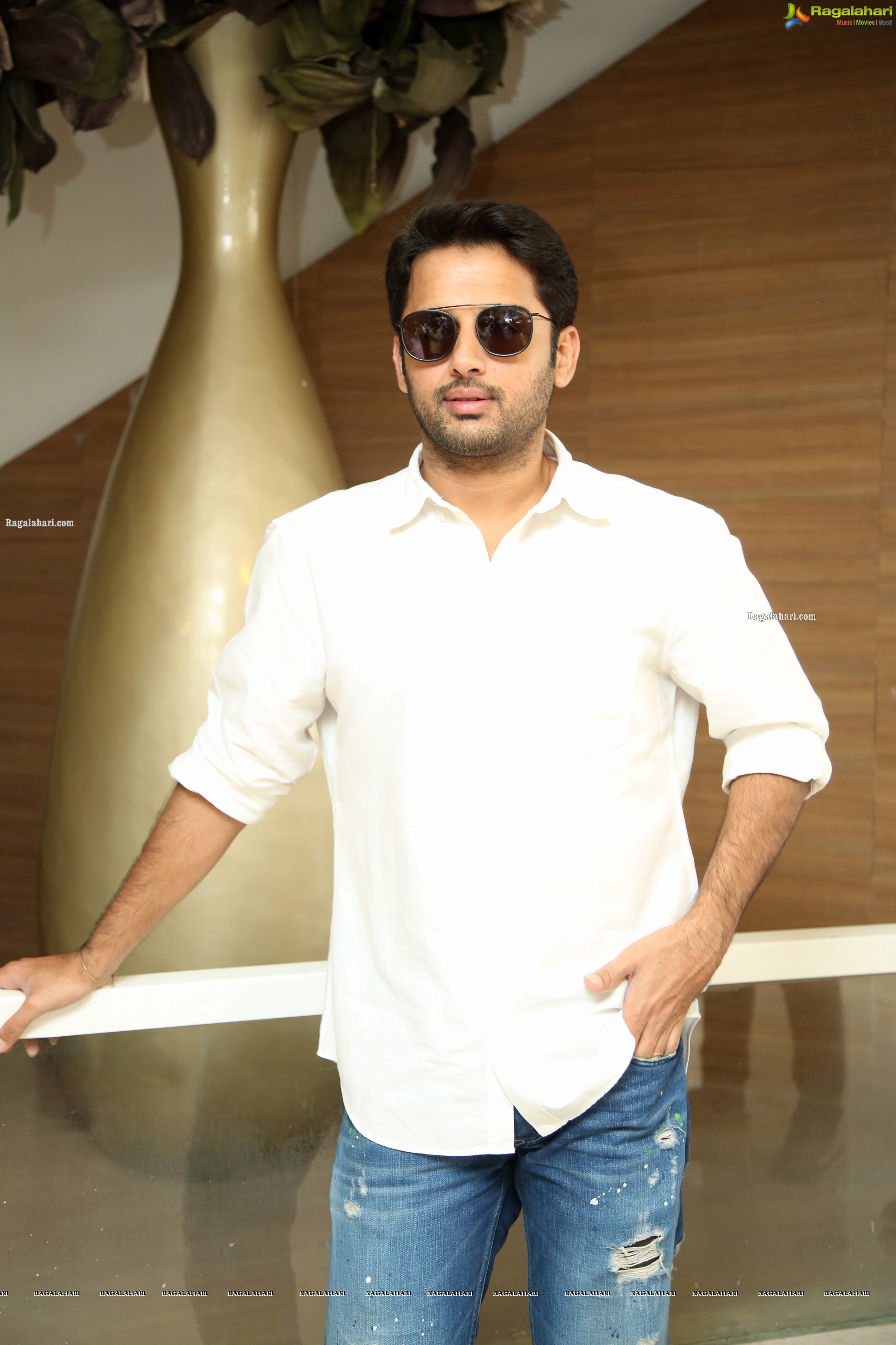 Nithiin at Bheeshma Movie Success Meet