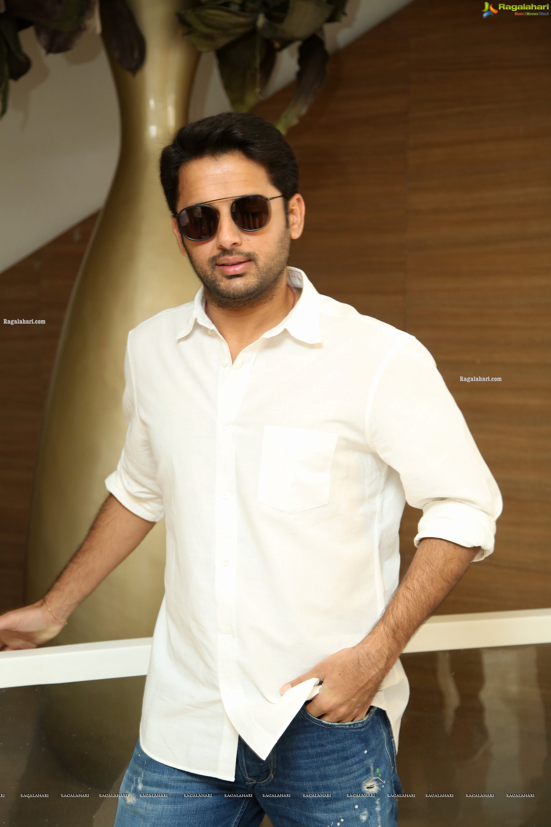 Nithiin at Bheeshma Movie Success Meet