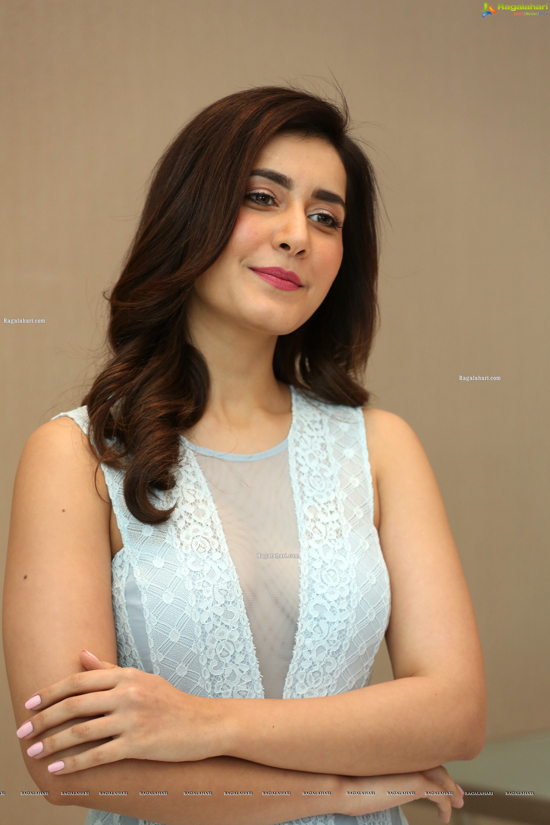 Raashi Khanna at World Famous Lover Movie Trailer Launch - HD Gallery