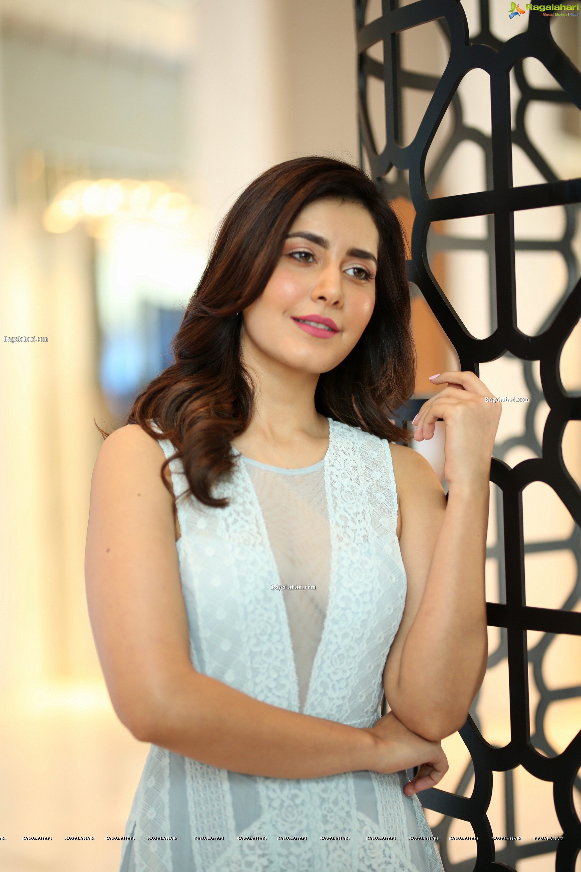 Raashi Khanna at World Famous Lover Movie Trailer Launch - HD Gallery