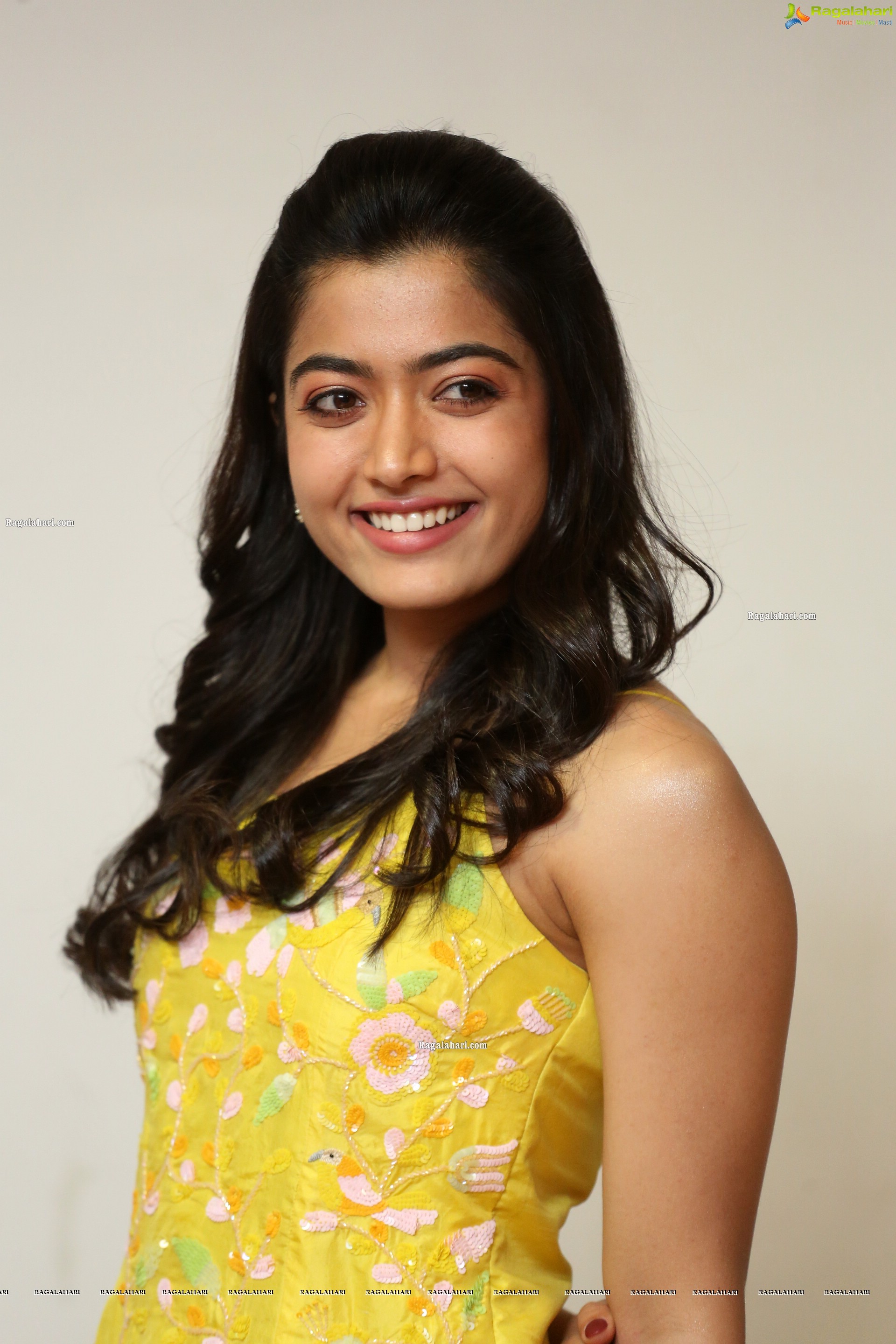 Rashmika Mandanna at Bheeshma Release Interview - HD Gallery