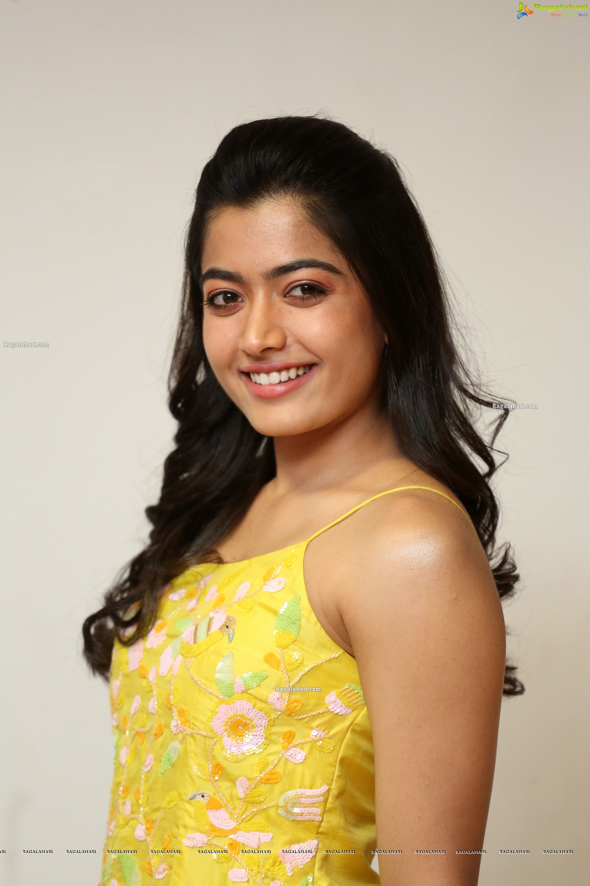 Rashmika Mandanna at Bheeshma Release Interview - HD Gallery