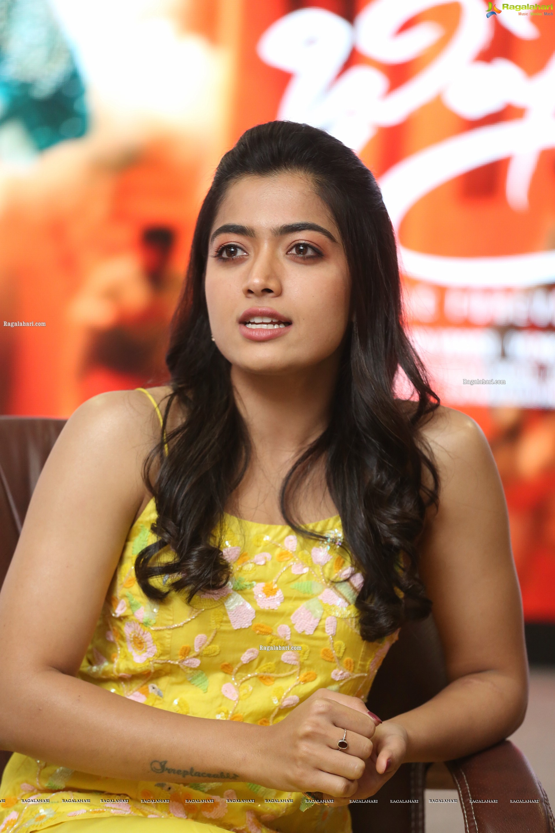 Rashmika Mandanna at Bheeshma Release Interview - HD Gallery