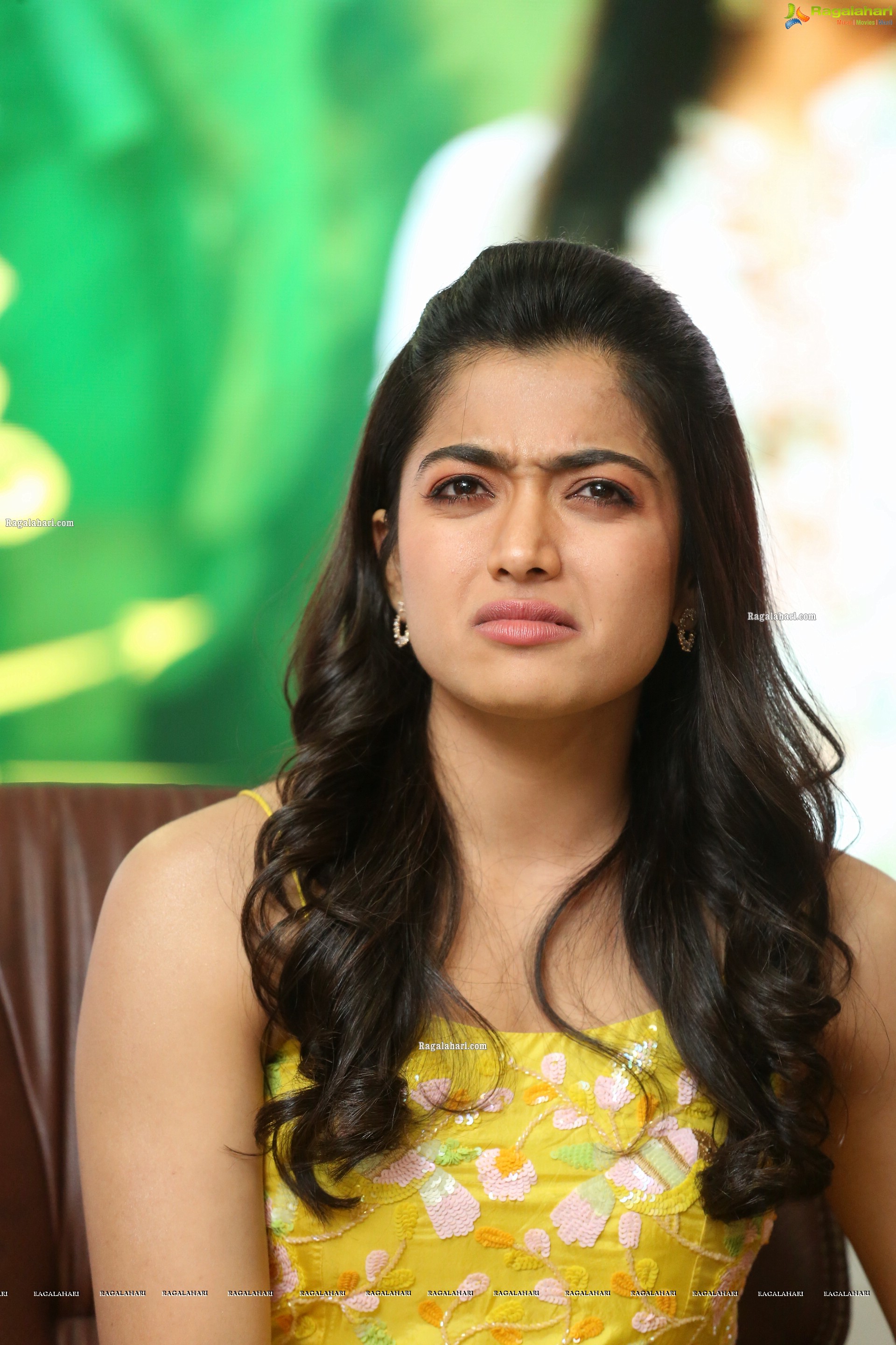 Rashmika Mandanna at Bheeshma Release Interview - HD Gallery