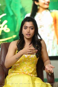 Rashmika Mandanna at Bheeshma Release Interview