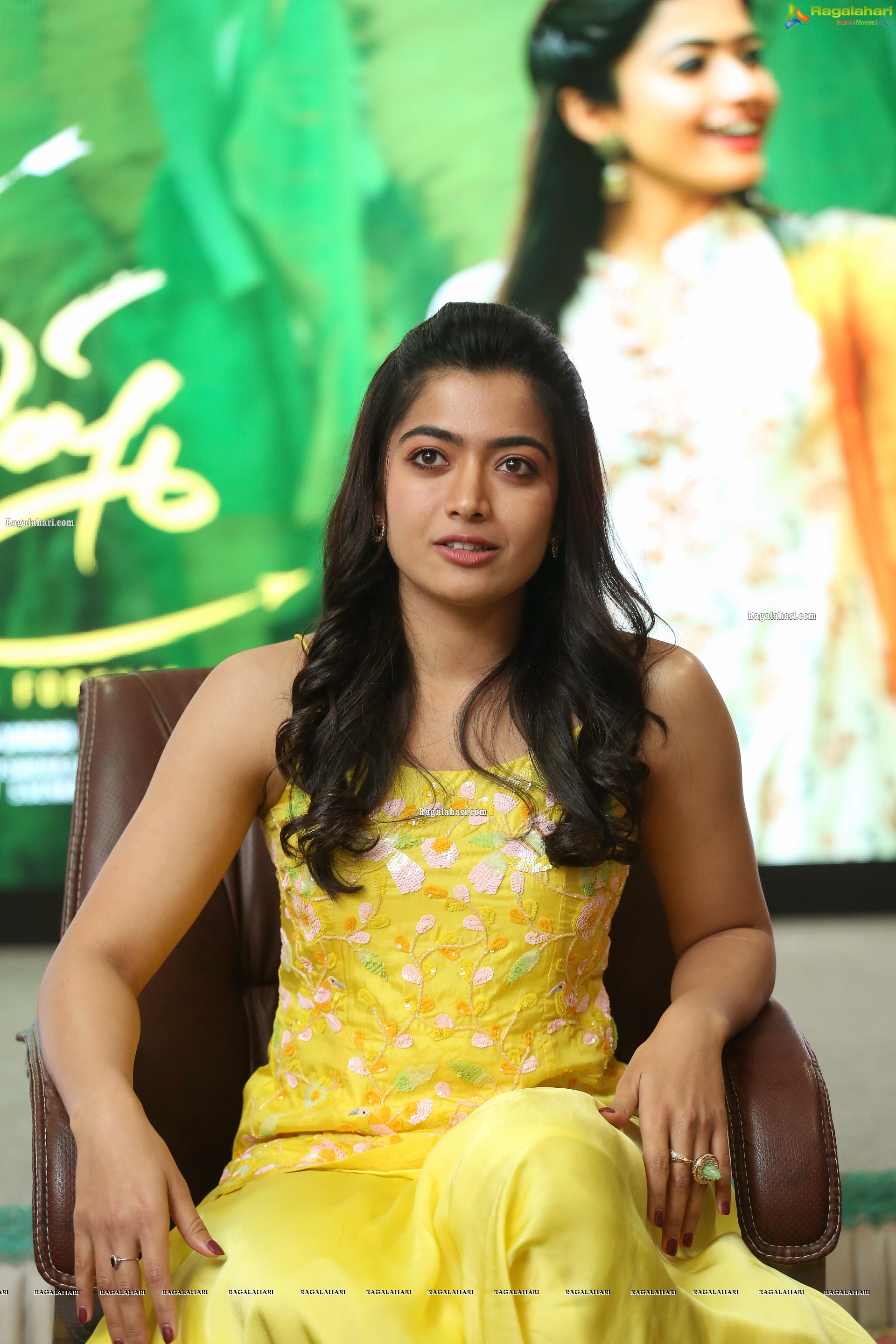 Rashmika Mandanna at Bheeshma Release Interview - HD Gallery