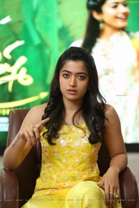 Rashmika Mandanna at Bheeshma Release Interview