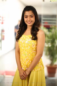 Rashmika Mandanna at Bheeshma Release Interview