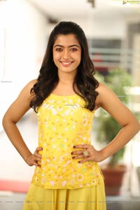 Rashmika Mandanna at Bheeshma Release Interview