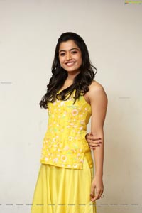 Rashmika Mandanna at Bheeshma Release Interview