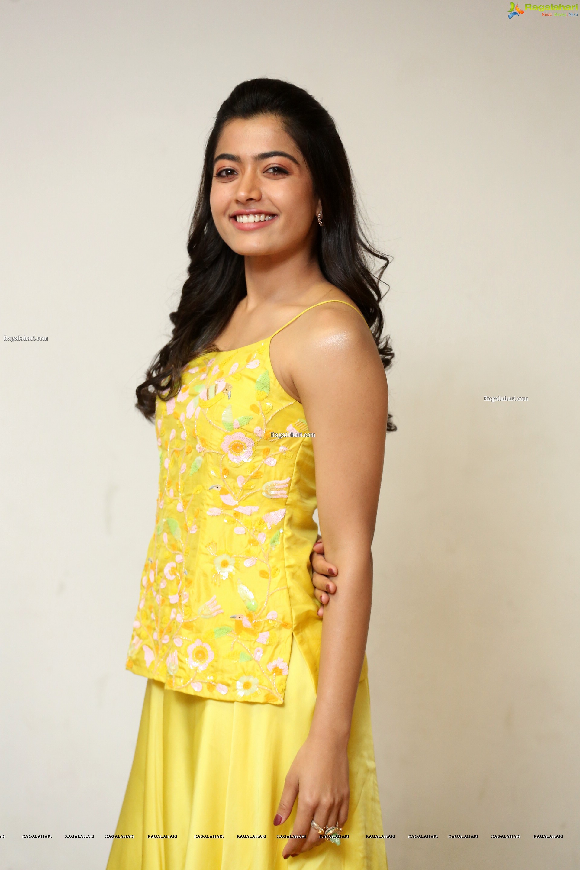 Rashmika Mandanna at Bheeshma Release Interview - HD Gallery