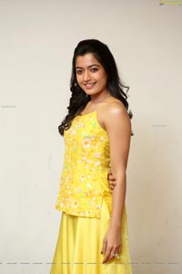 Rashmika Mandanna at Bheeshma Release Interview