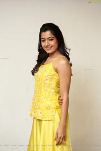 Rashmika Mandanna at Bheeshma Release Interview