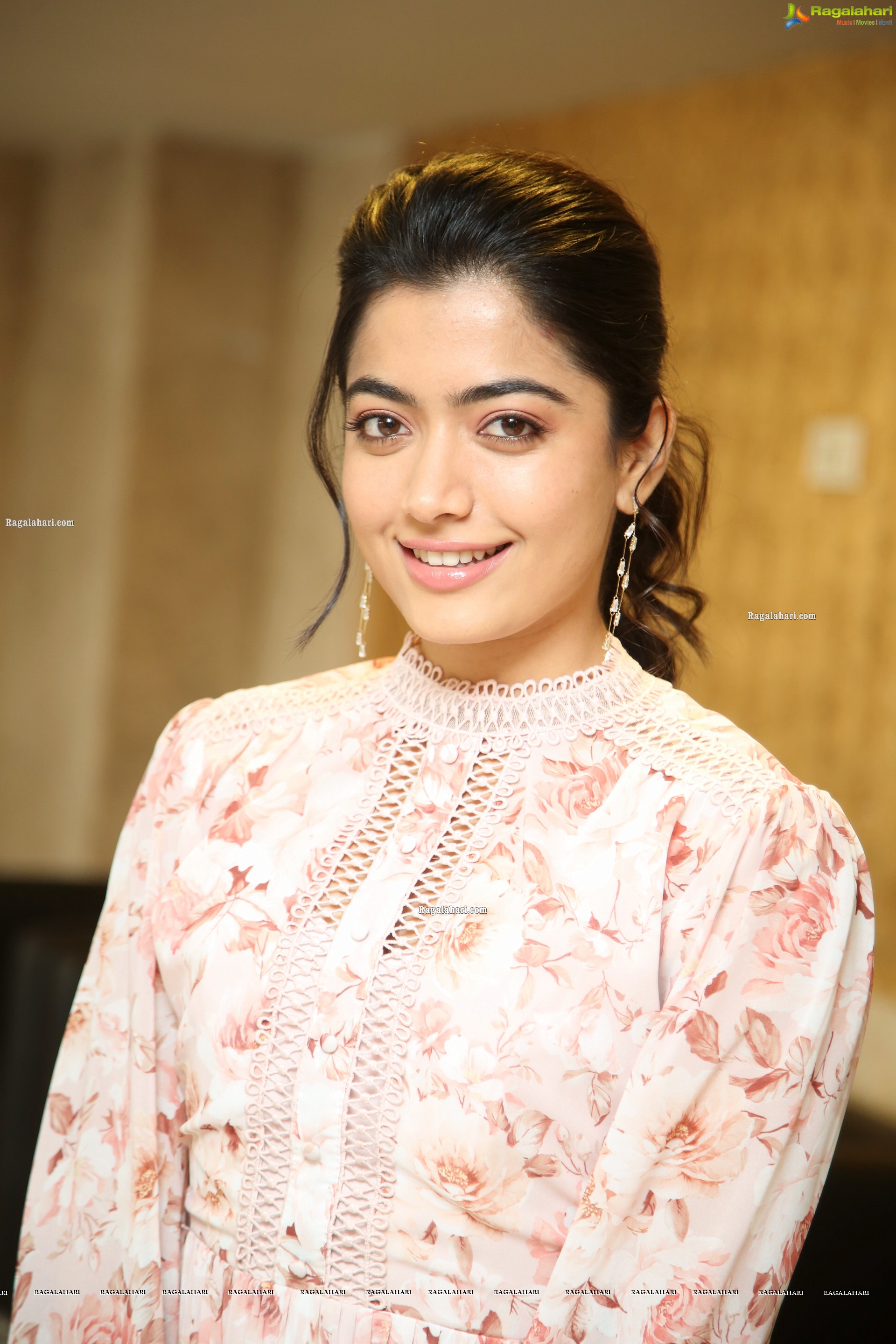 Rashmika Mandanna at Bheeshma Movie Success Meet - HD Gallery