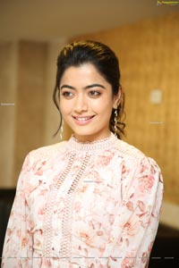 Rashmika Mandanna at Bheeshma Success Meet