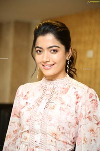 Rashmika Mandanna at Bheeshma Success Meet