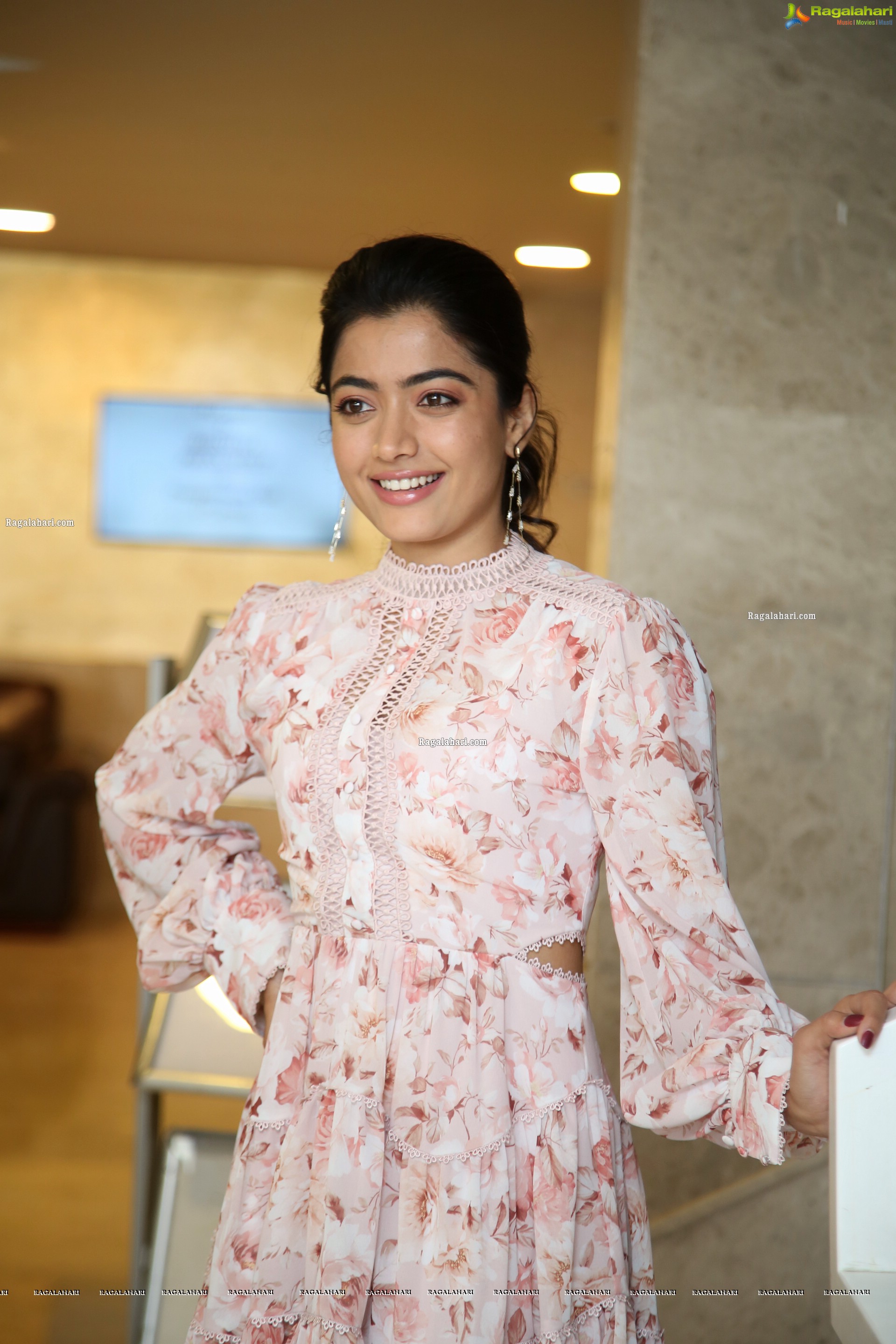 Rashmika Mandanna at Bheeshma Movie Success Meet - HD Gallery