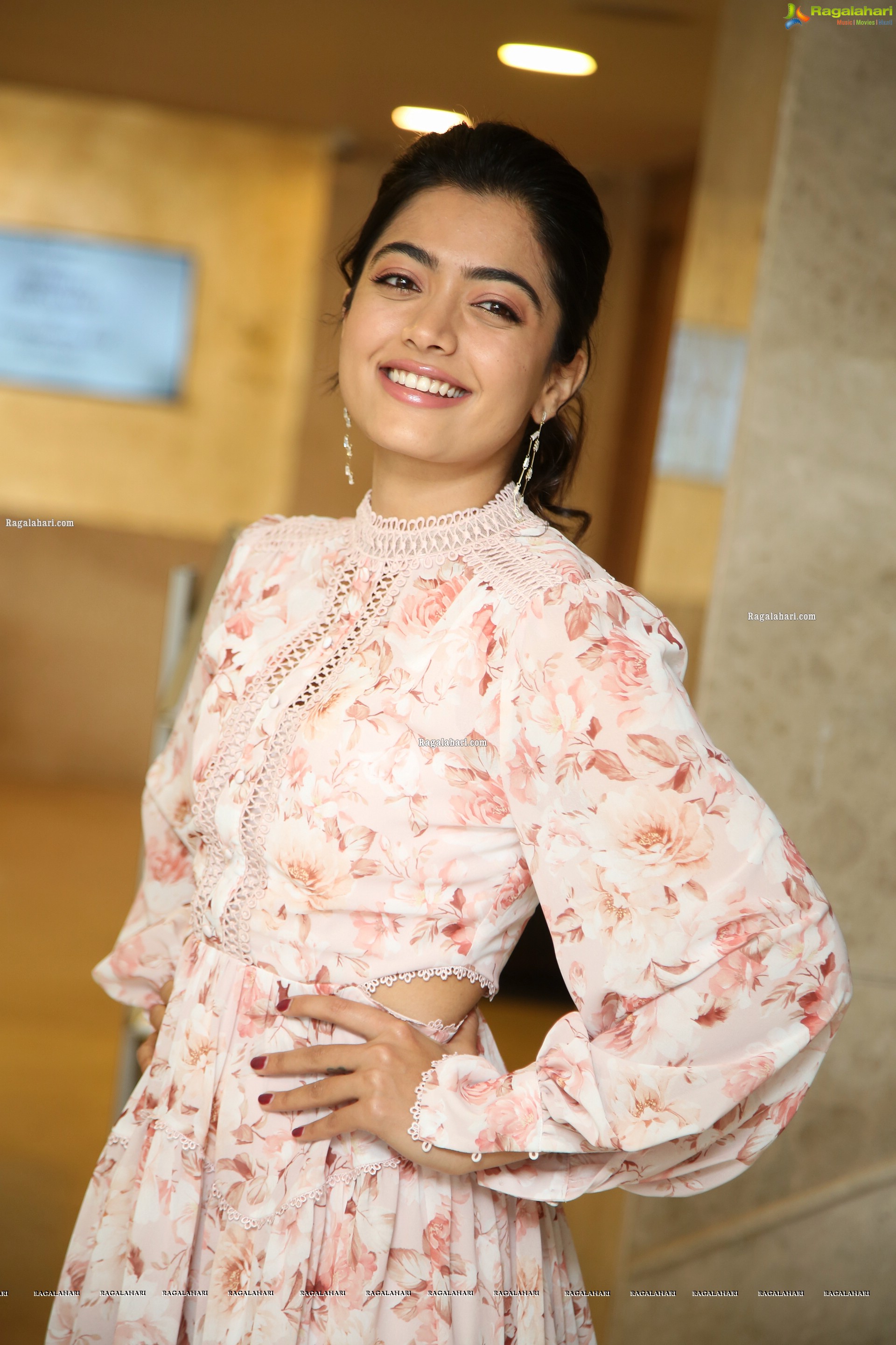 Rashmika Mandanna at Bheeshma Movie Success Meet - HD Gallery