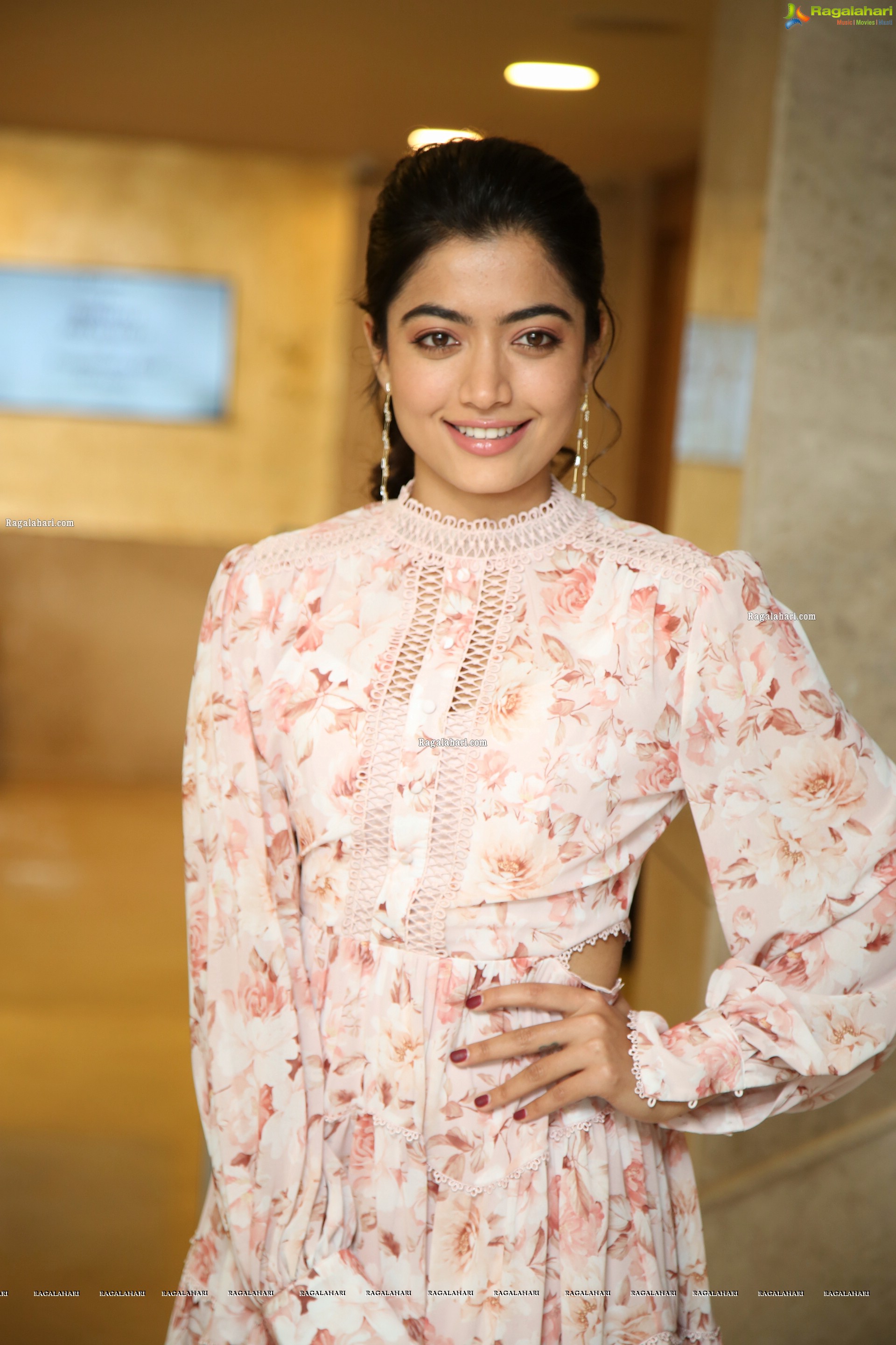 Rashmika Mandanna at Bheeshma Movie Success Meet - HD Gallery