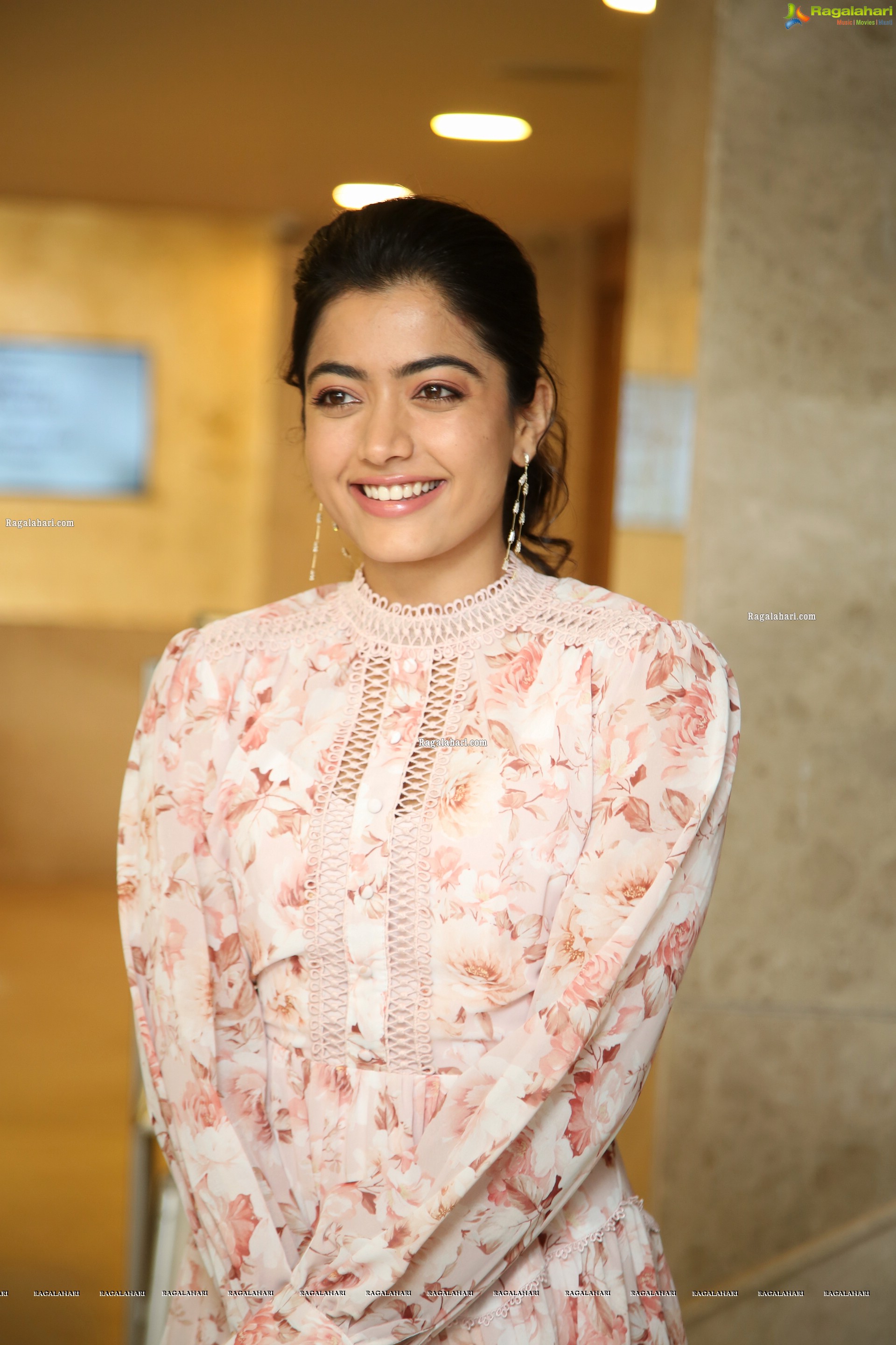 Rashmika Mandanna at Bheeshma Movie Success Meet - HD Gallery