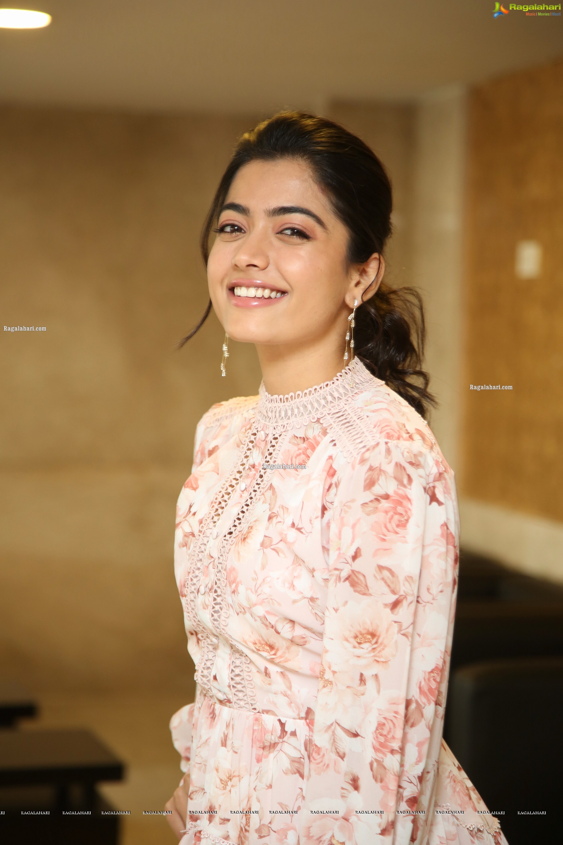 Rashmika Mandanna at Bheeshma Movie Success Meet - HD Gallery