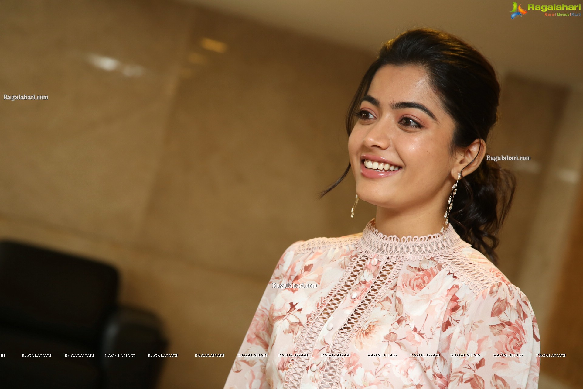 Rashmika Mandanna at Bheeshma Movie Success Meet - HD Gallery