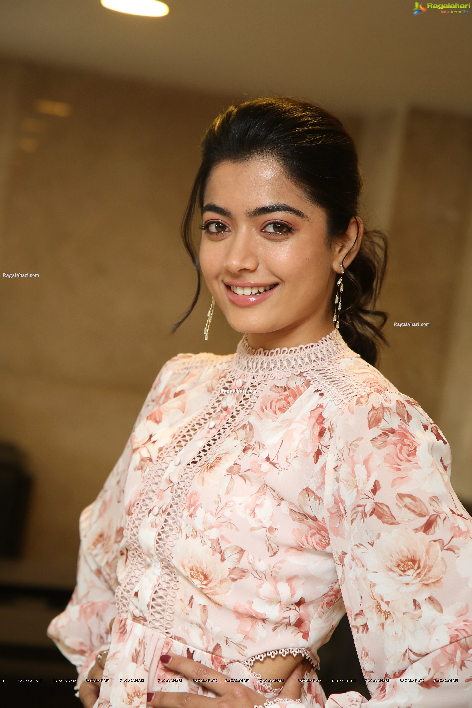 Rashmika Mandanna at Bheeshma Movie Success Meet - HD Gallery