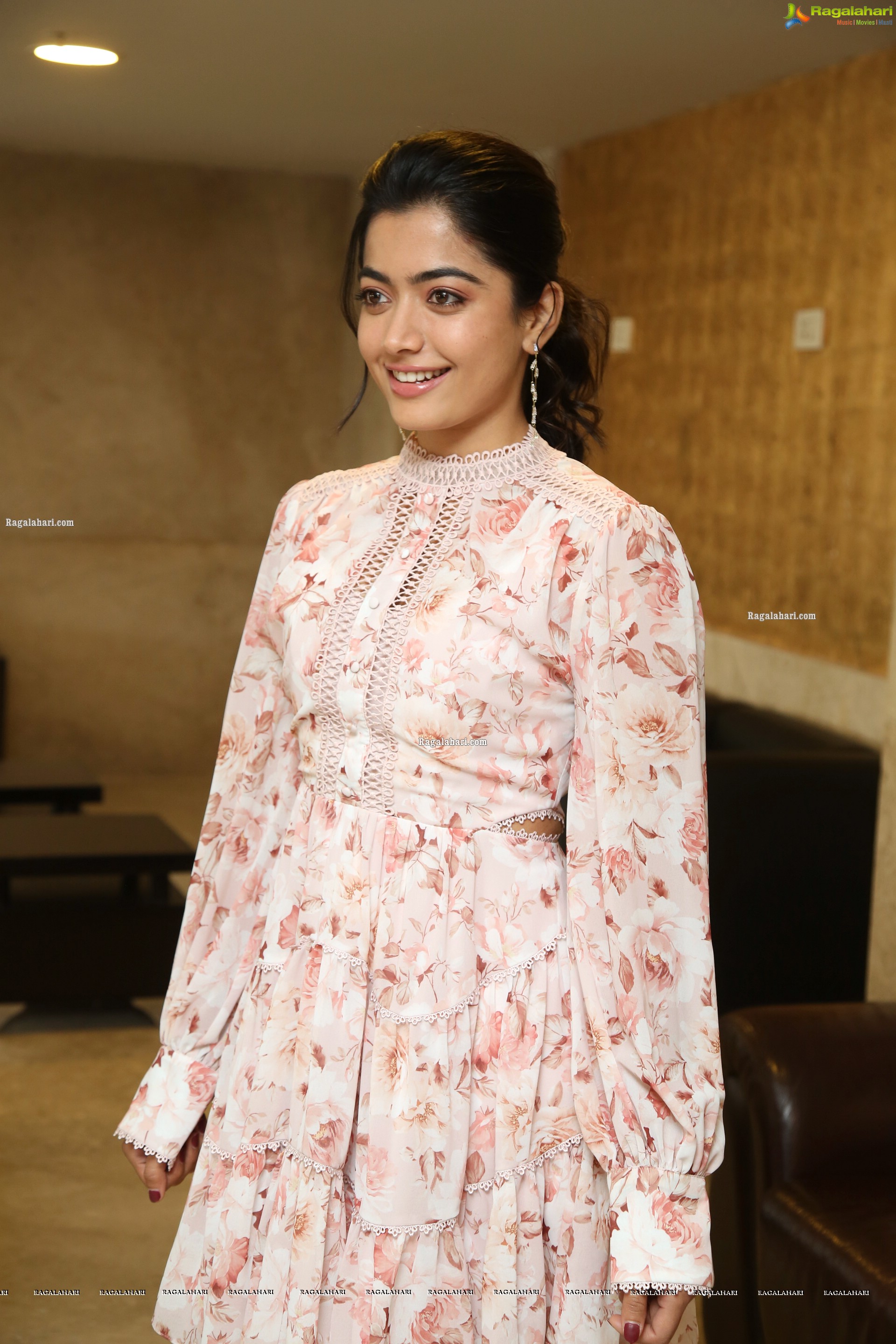 Rashmika Mandanna at Bheeshma Movie Success Meet - HD Gallery