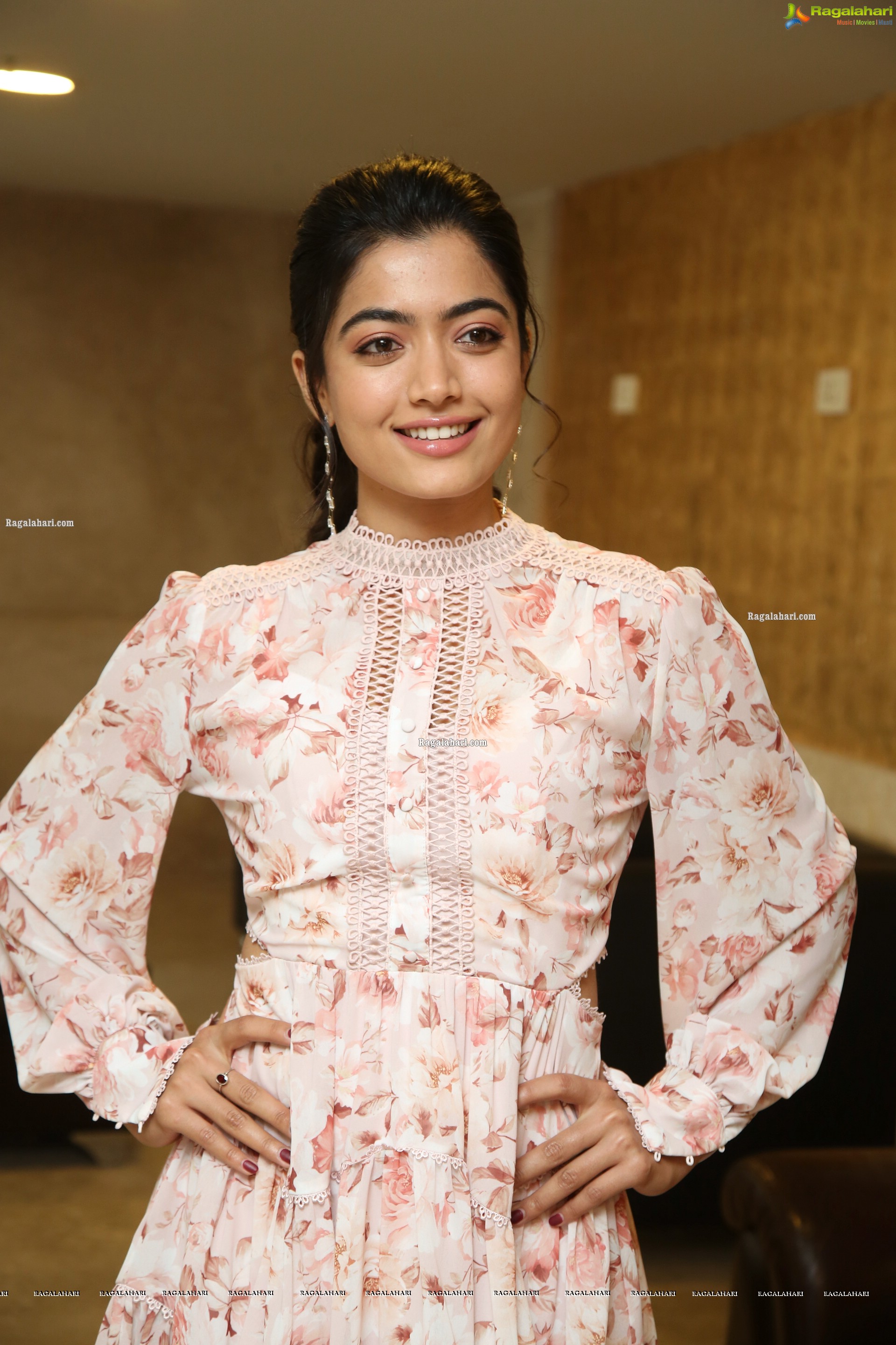 Rashmika Mandanna at Bheeshma Movie Success Meet - HD Gallery