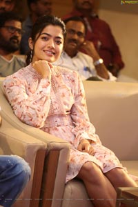 Rashmika Mandanna at Bheeshma Success Meet