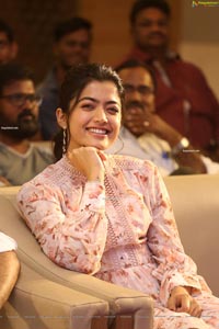 Rashmika Mandanna at Bheeshma Success Meet